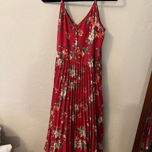 Floral midi dress